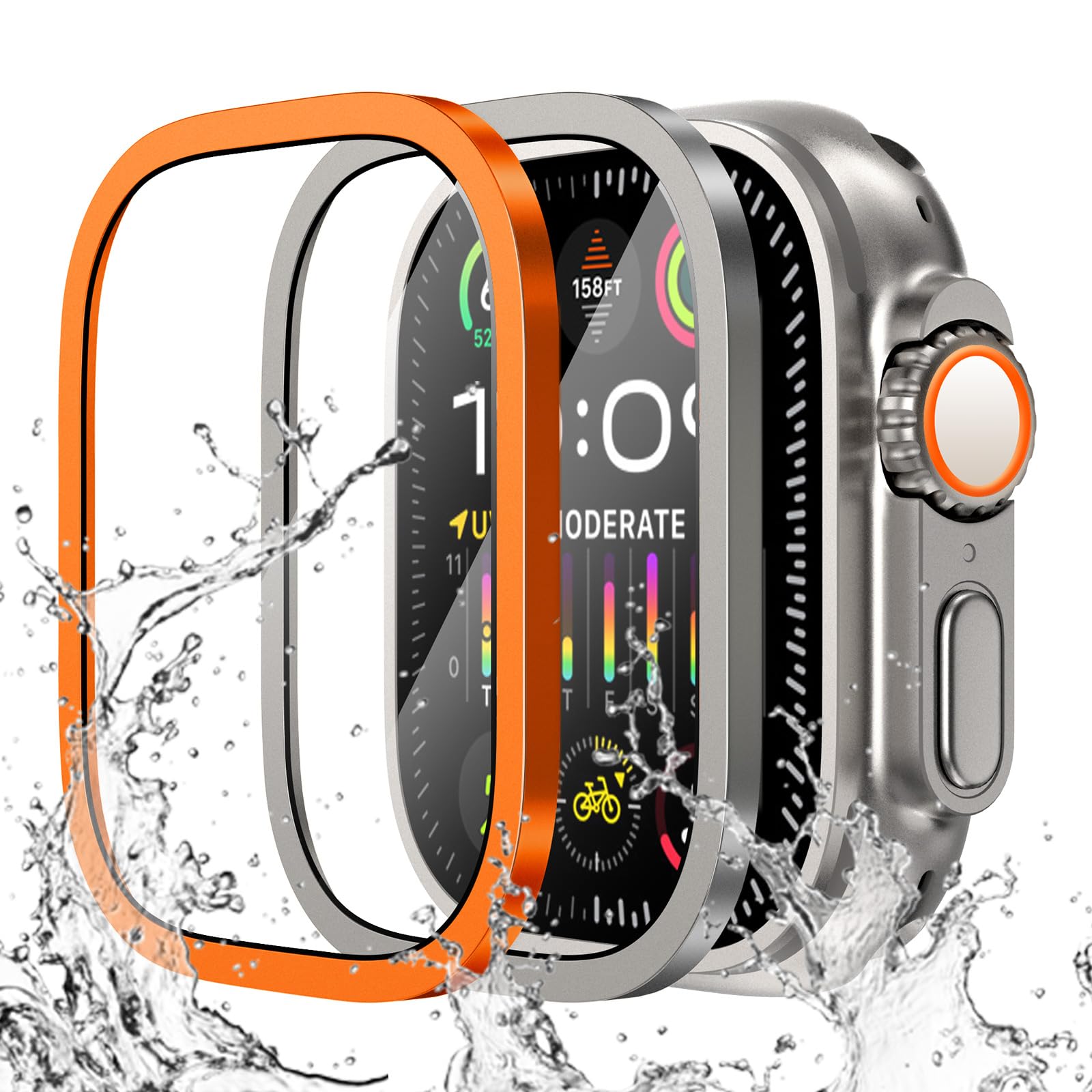 Smartwatch Watch Accessories - Tempered Glass for Apple Watch Ultra