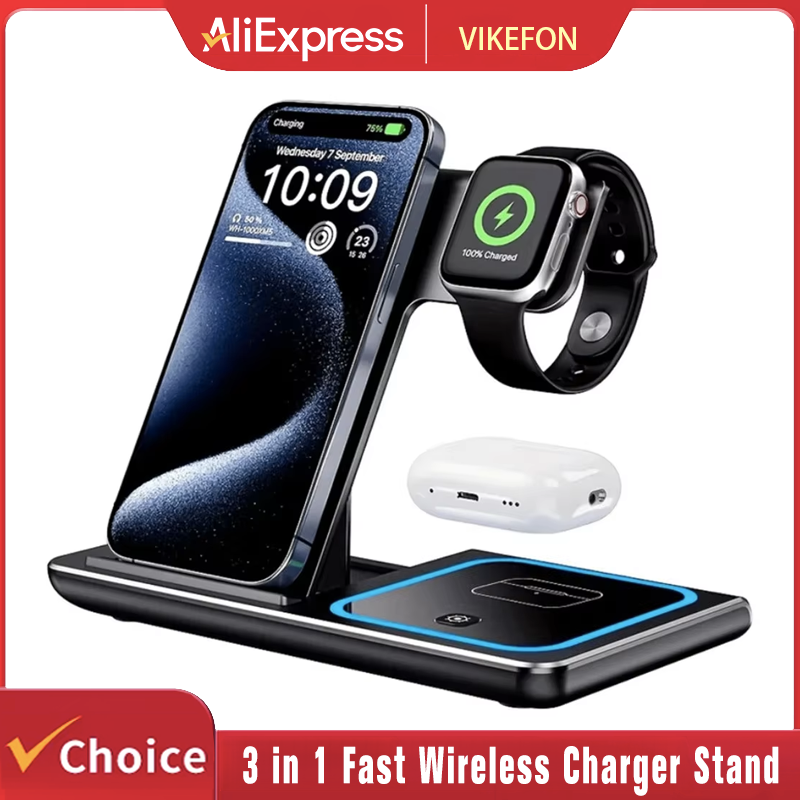 Smartwatch X12 - 3 in 1 Wireless Charger Stand