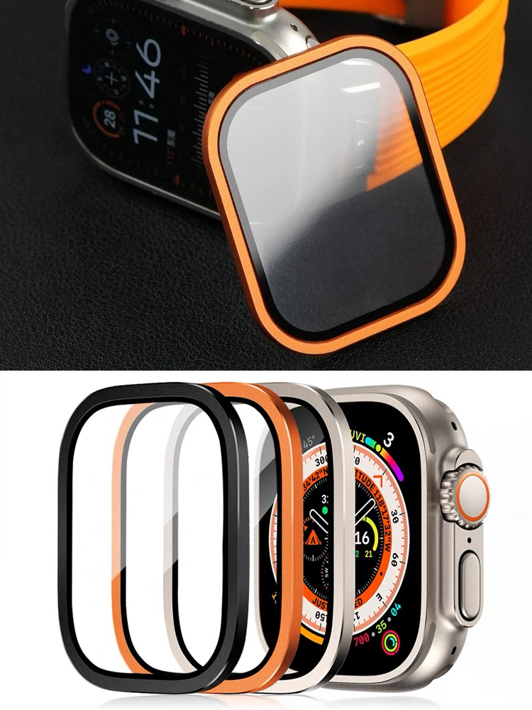 Smartwatch Watch Accessories For Women - Tempered Glass for Apple Watch Ultra