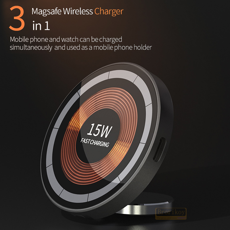 2 in 1 Desktop 15W Magnetic Wi - Smartwatch X12 recensione e prezzo