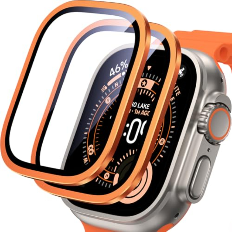 2PCS HD Metal Tempered Glass F - Smartwatch Straps & Accessories recensione e prezzo