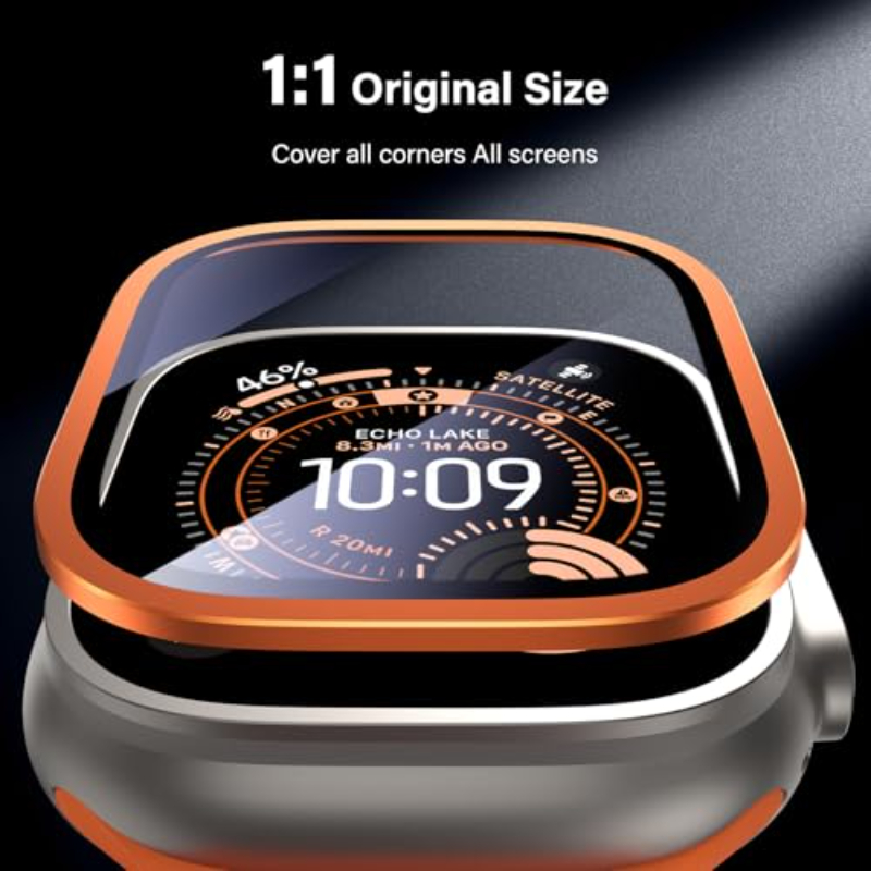 2PCS HD Metal Tempered Glass F - Smartwatch Straps & Accessories recensione e prezzo