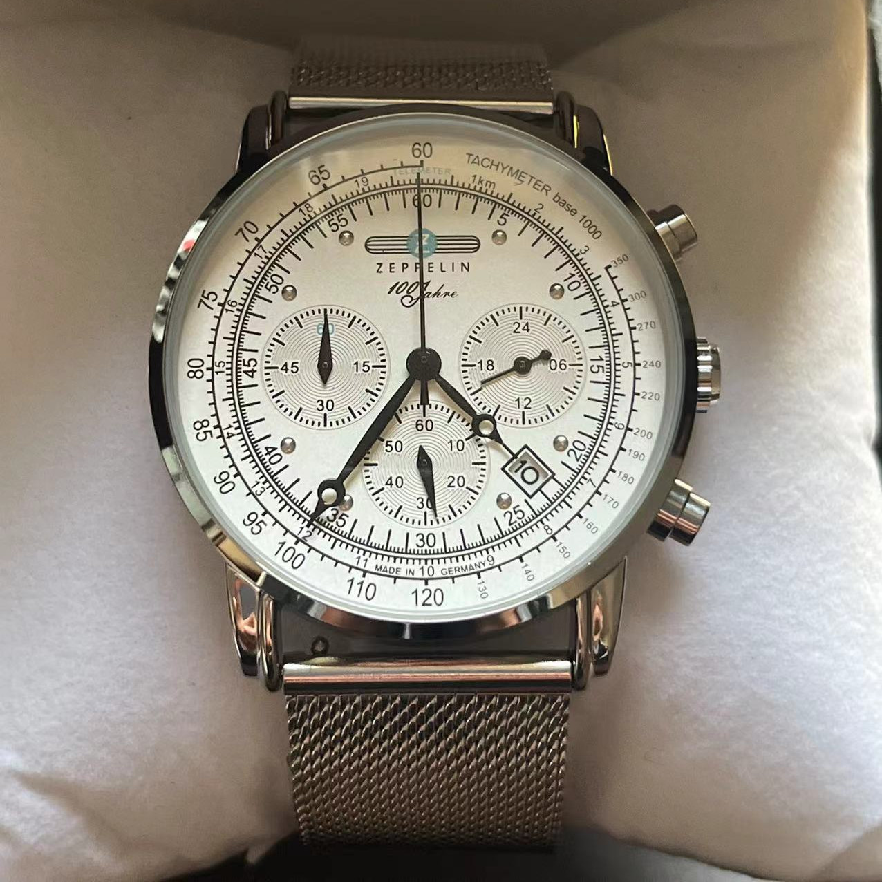 New Classic Men's Watch Three  - Stainless Mesh Band recensione e prezzo