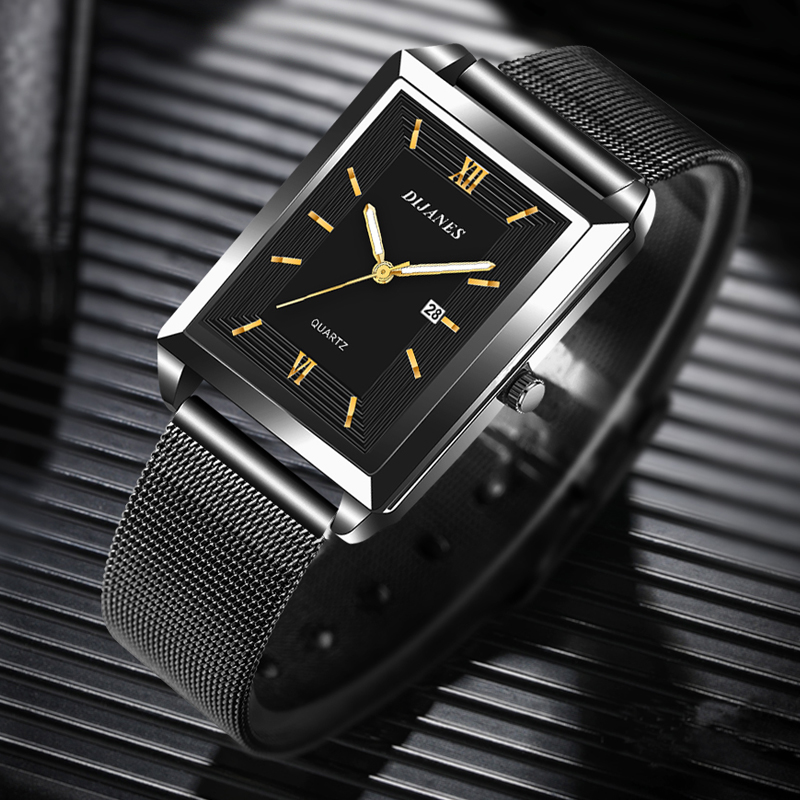 Men's Calendar Date Sport & Le - Stainless Mesh Band recensione e prezzo