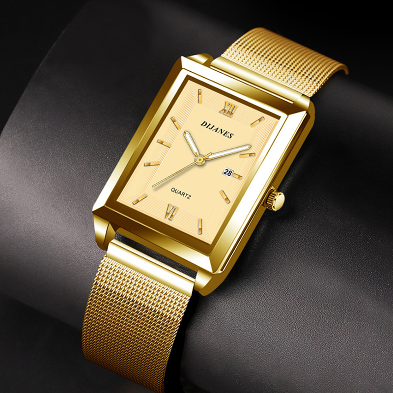 Men's Calendar Date Sport & Le - Stainless Mesh Band recensione e prezzo