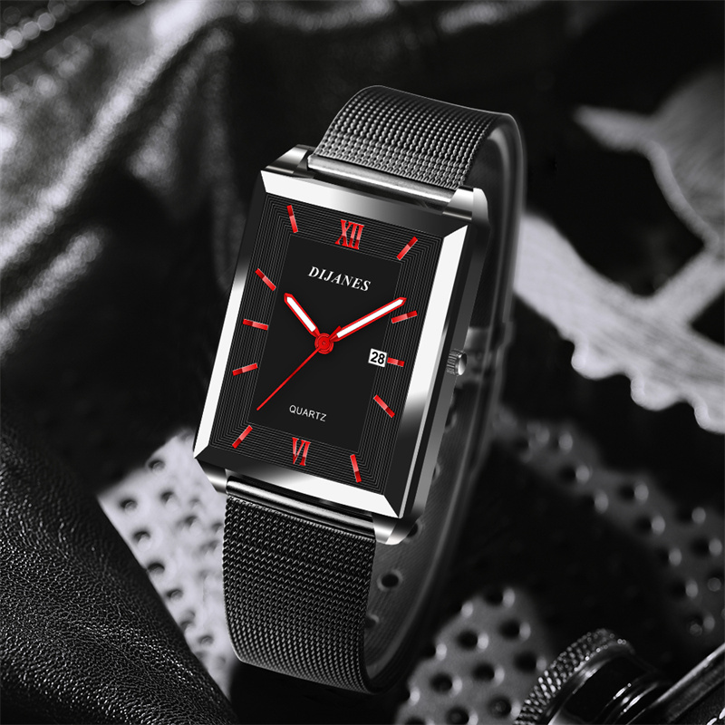 Men's Calendar Date Sport & Le - Stainless Mesh Band recensione e prezzo