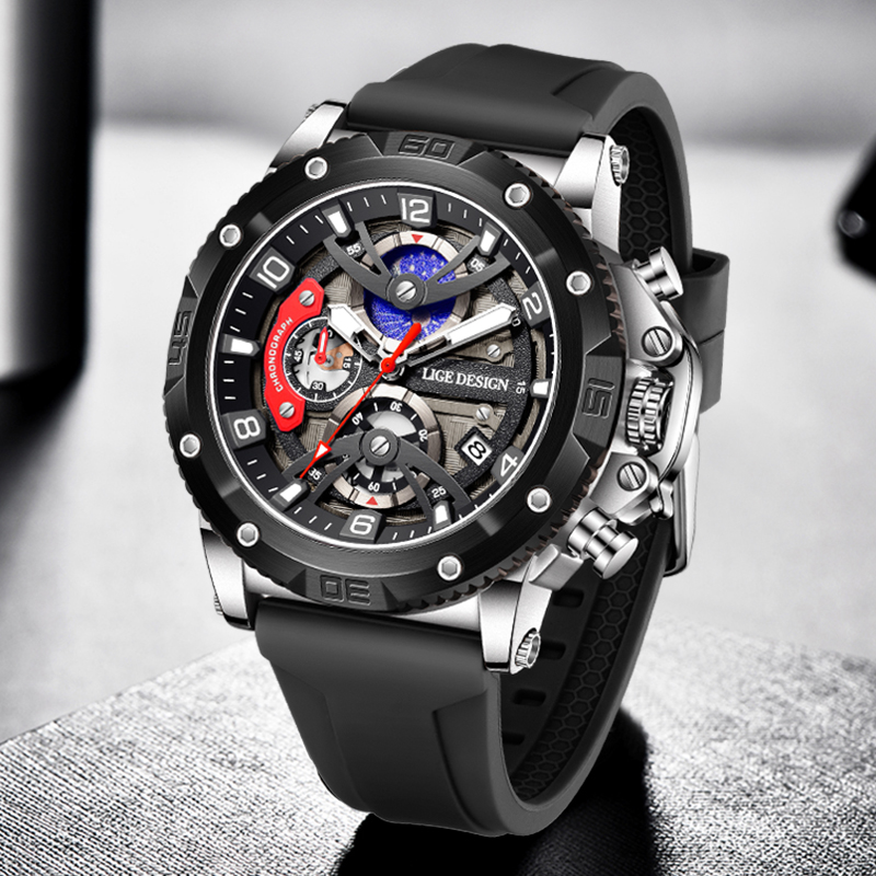 LIGE Top Brand Luxury Men Watc - Smartwatch Nexus recensione e prezzo