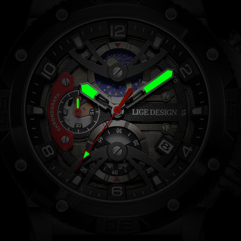 LIGE Top Brand Luxury Men Watc - Smartwatch Nexus recensione e prezzo