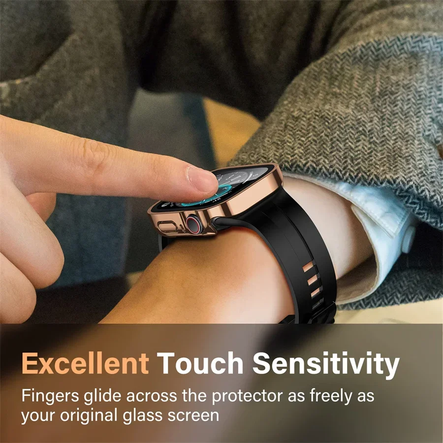 Glass+cover For Apple Watch ca - Smartwatch Watch Accessories For Women recensione e prezzo