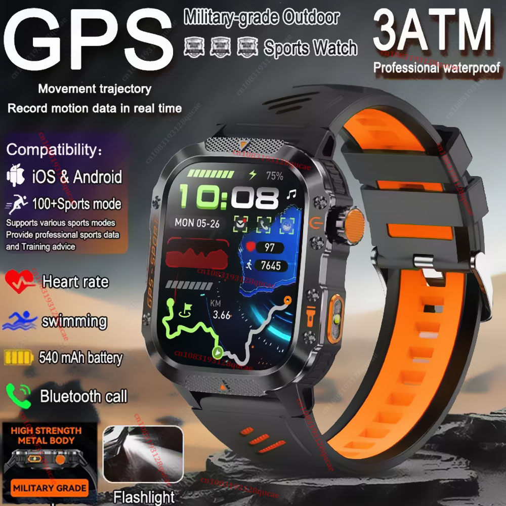 2026 Military Outdoor Smart Wa - Smartwatch X12 recensione e prezzo
