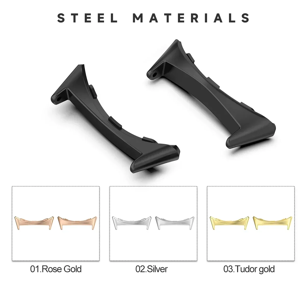 2pcs Watch Strap Connector Ada - Smartwatch Straps & Accessories recensione e prezzo