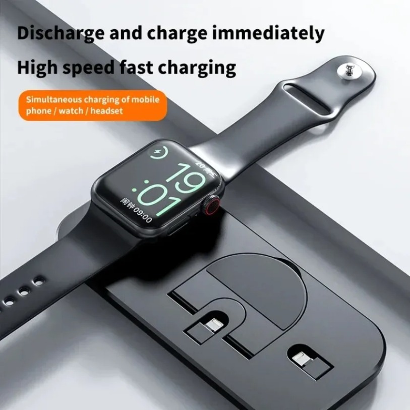 3 In 1 Wireless Charger Stand  - Smartwatch X12 recensione e prezzo