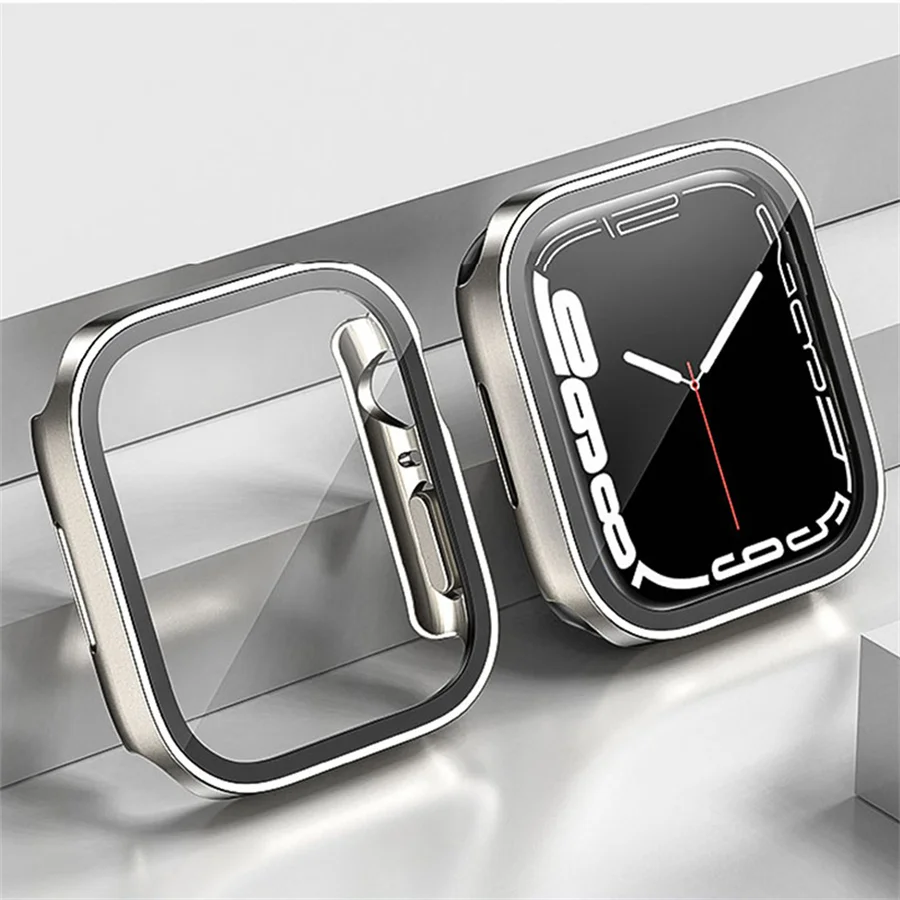 Glass+cover For Apple Watch ca - Smartwatch Watch Accessories For Women recensione e prezzo