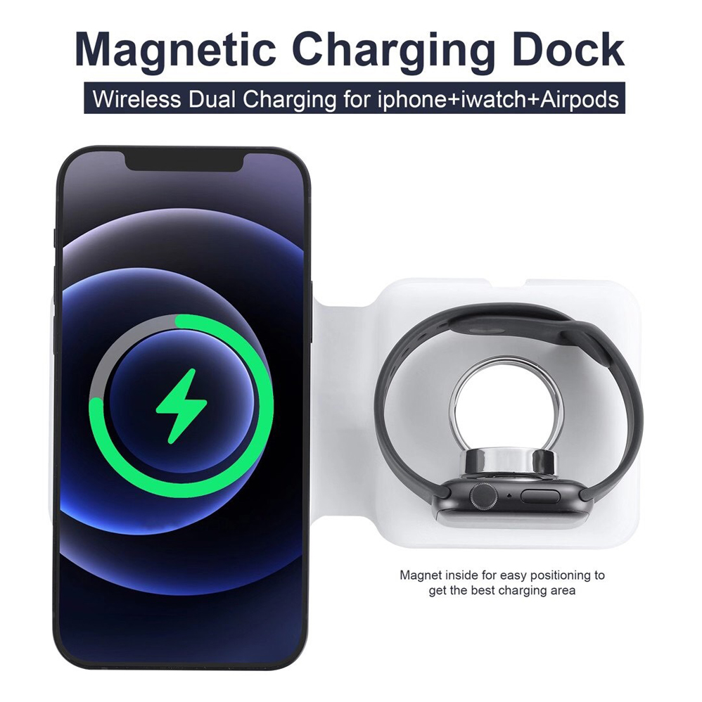 2IN1 Magnetic Wireless Charger - Smartwatch X12 recensione e prezzo