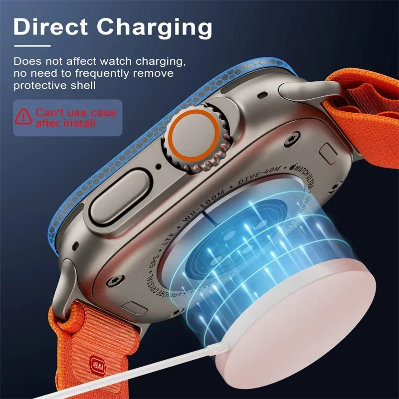 Tempered Glass for Apple Watch - Smartwatch Straps & Accessories recensione e prezzo