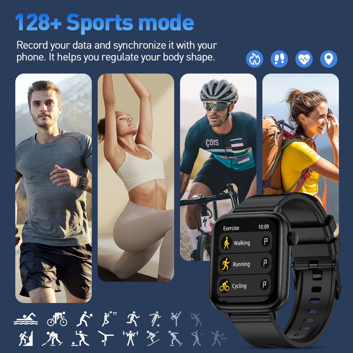 LIGE New Women Smart Watches 1 - Smartwatch X12 recensione e prezzo
