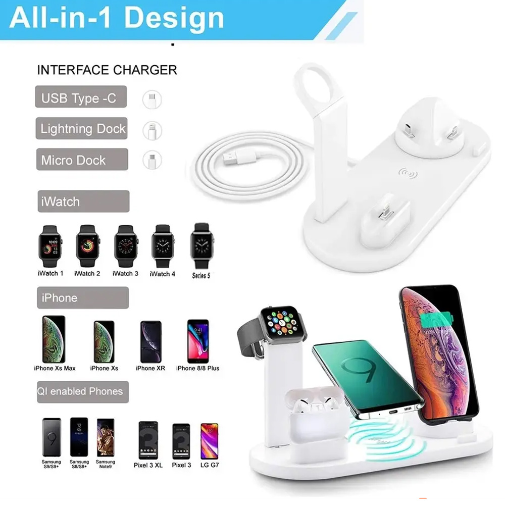 30W 7 in 1 Wireless Charger St - Watch Charger Cable recensione e prezzo