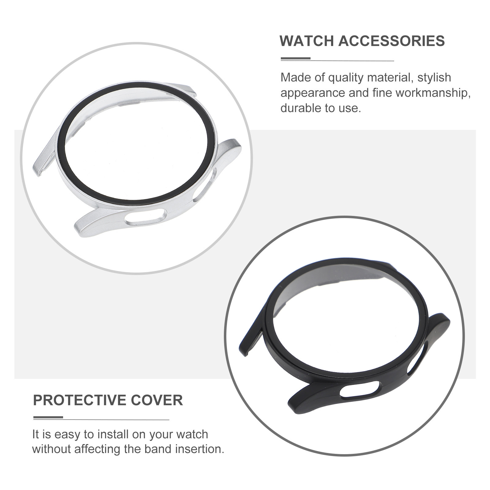 2Pcs Premium Watch Protective  - Smartwatch Case recensione e prezzo