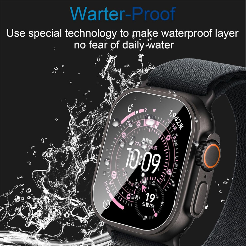 Tempered Glass For Apple Watch - Smartwatch Case recensione e prezzo