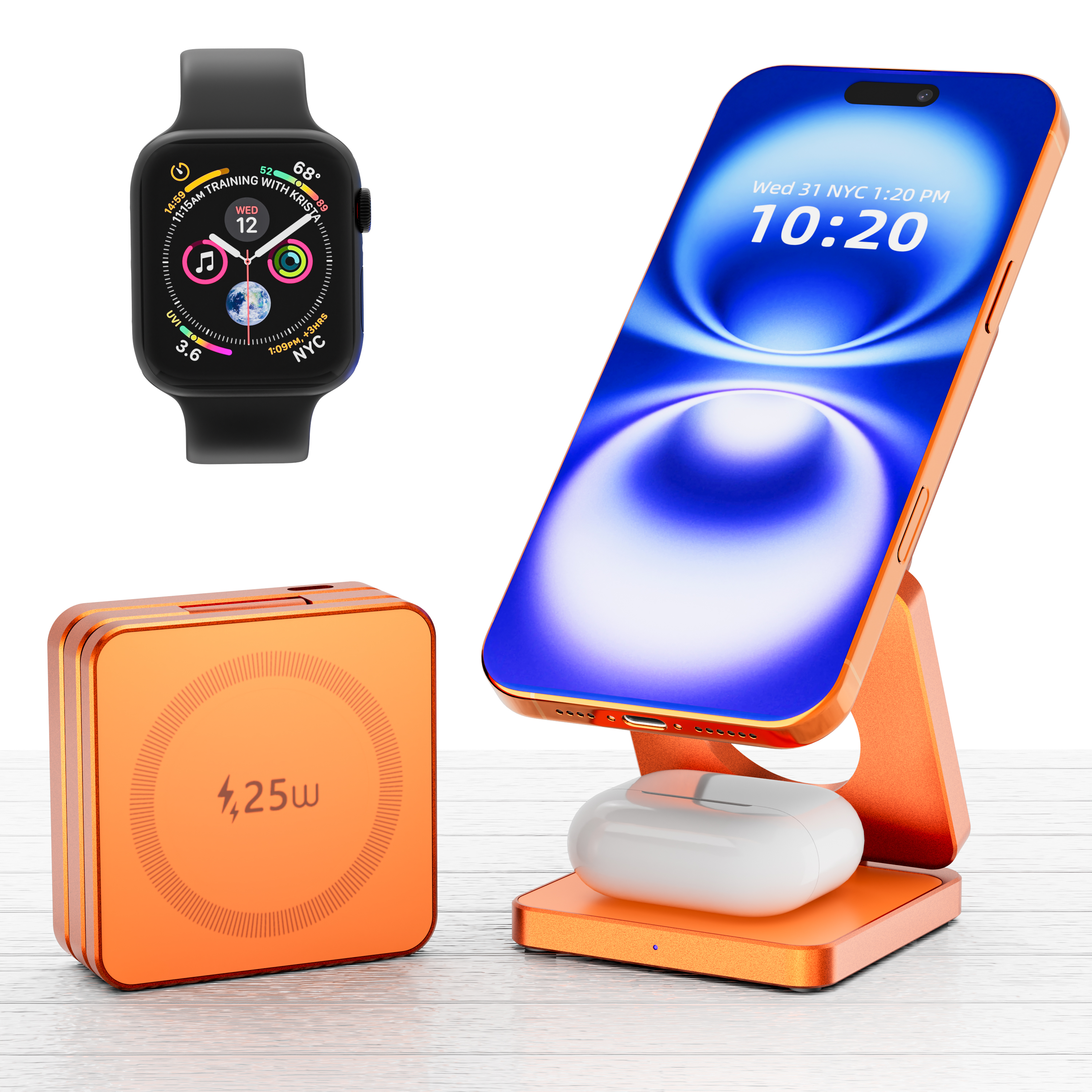 3 in 1 Qi2.2 25W Folding Wirel - Wireless Charger Watch recensione e prezzo