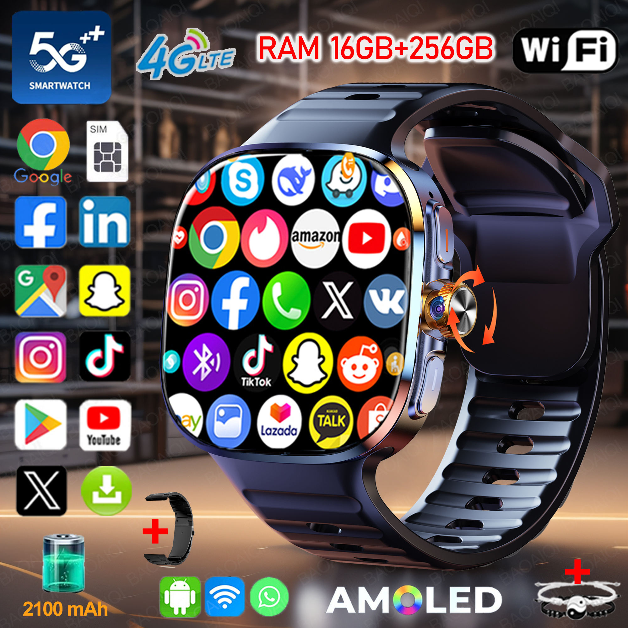 New Large Screen Smartwatch 4G - Smartwatch Id recensione e prezzo
