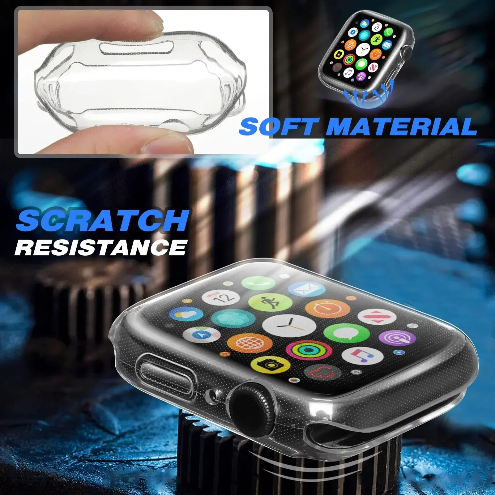 Cover For Apple Watch Case 44m - Smartwatch Watch Accessories For Women recensione e prezzo