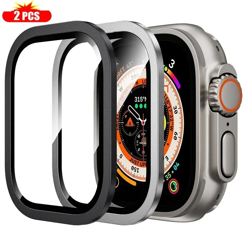 2PCS Tempered Glass for Apple  - Smartwatch Straps & Accessories recensione e prezzo