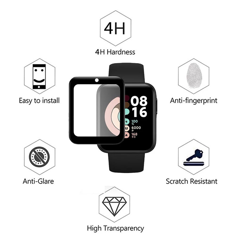 2 Pcs Tempered Glass for Redmi - Smartwatch Watch Accessories recensione e prezzo