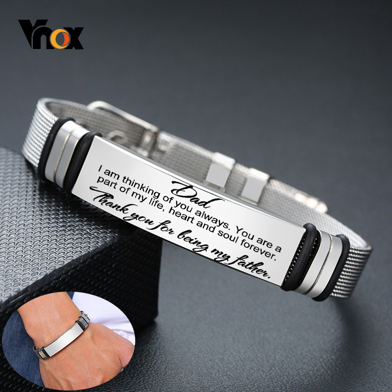 Vnox Mens Stainless Steel Cust - Stainless Mesh Band recensione e prezzo