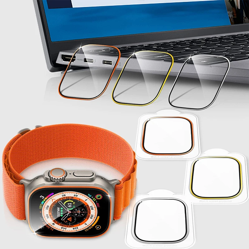 Tempered Glass for Apple Watch - Smartwatch Straps & Accessories recensione e prezzo