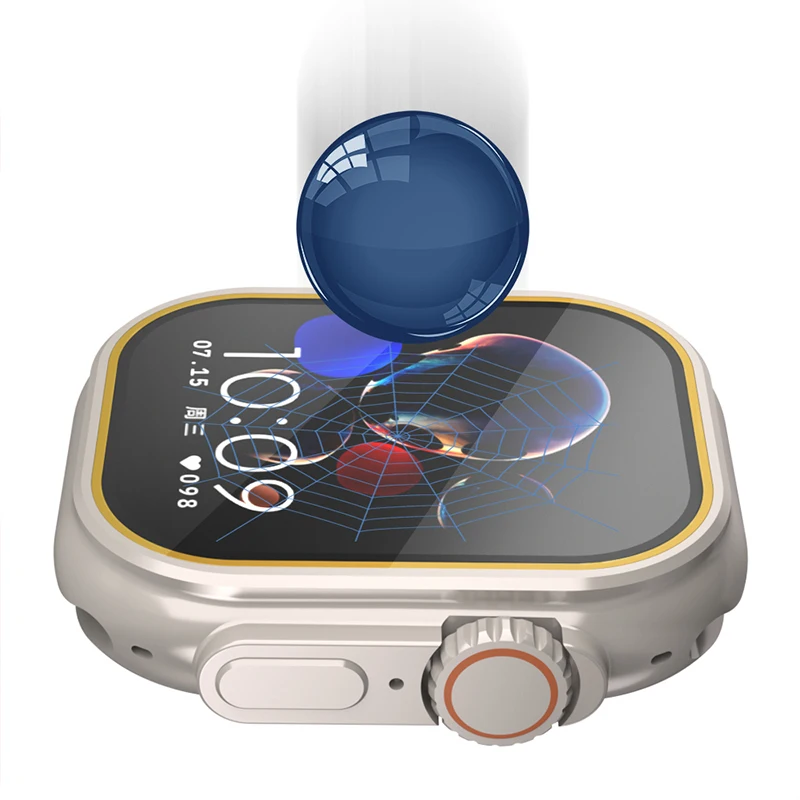 Tempered Glass for Apple Watch - Smartwatch Straps & Accessories recensione e prezzo