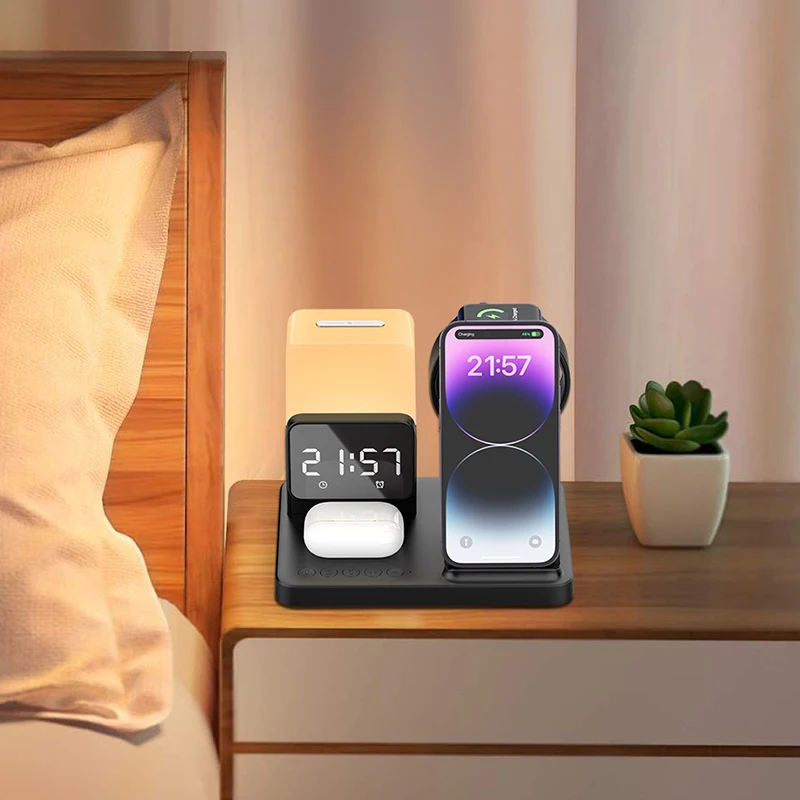 6 in 1 Wireless Charger Stand  - Smartwatch X12 recensione e prezzo