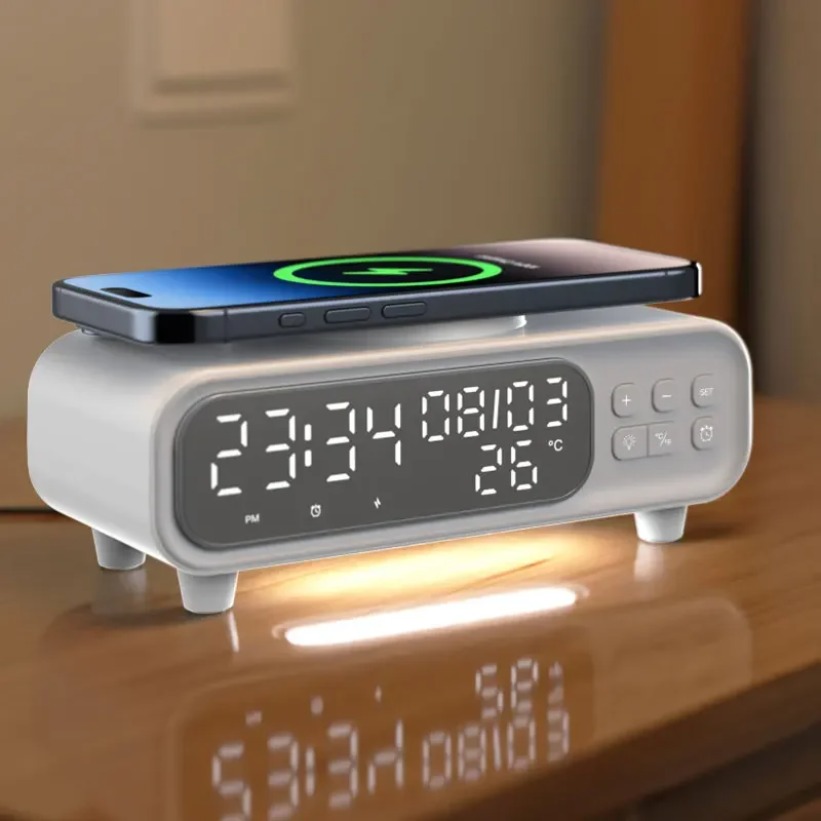 15W Wireless Charger Time Alar - Wireless Charger Watch recensione e prezzo
