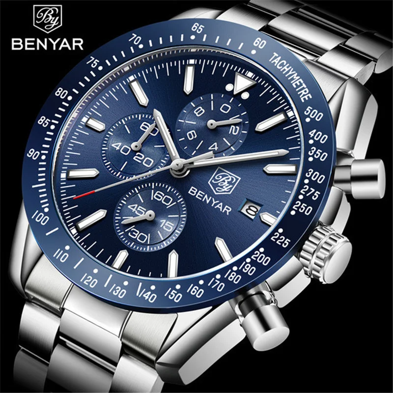 Men Watch BENYAR Top Brand Lux - Smartwatch Nexus recensione e prezzo