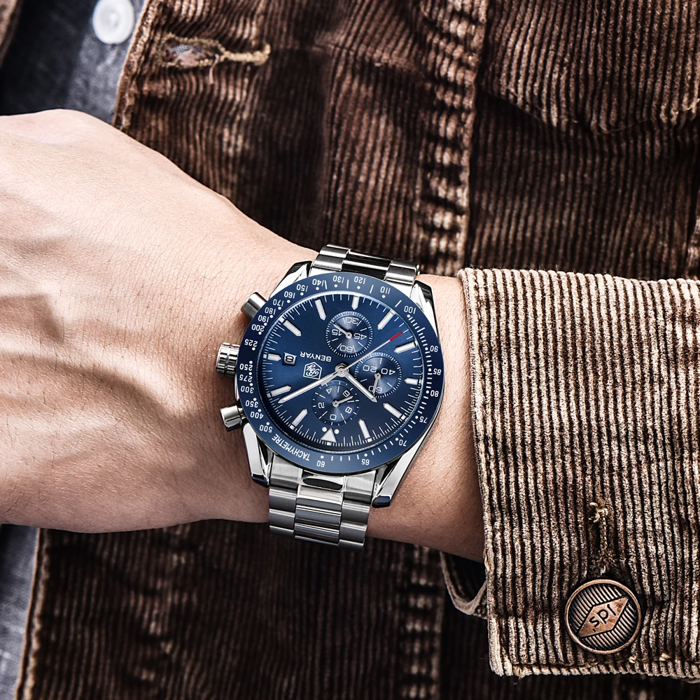 Men Watch BENYAR Top Brand Lux - Smartwatch Nexus recensione e prezzo