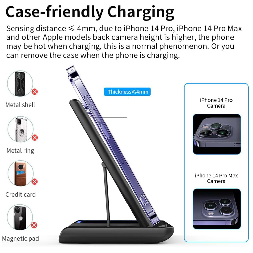 15W 3 in 1 Wireless Charger St - Watch Charger Cable recensione e prezzo