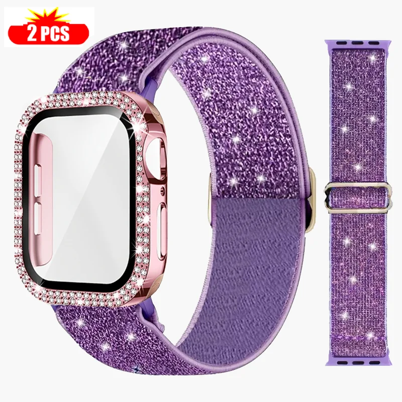 Band+Case for Apple Watch 45mm - Smartwatch Watch Accessories For Women recensione e prezzo