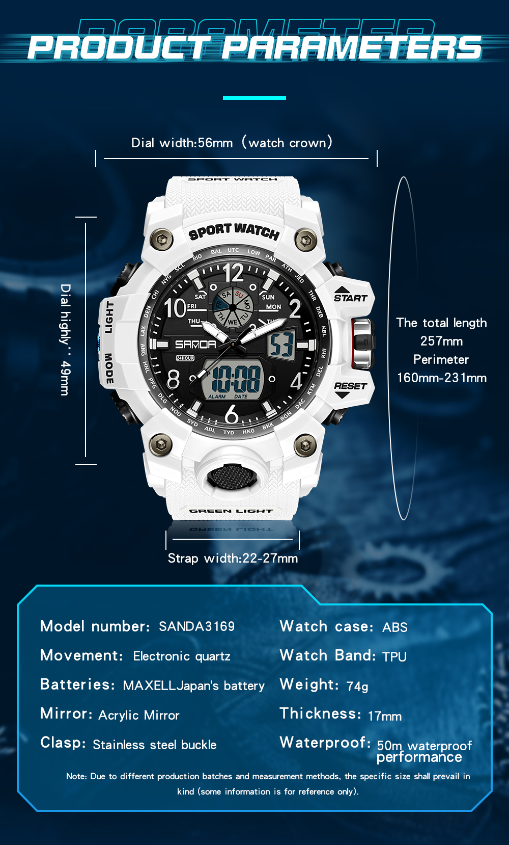 SANDA 30169 Top Sports Men's W - Smartwatch Nexus recensione e prezzo