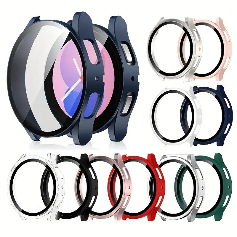PC Case+Tempered Glass for Sam - Accessories For Galaxy Watch 5 recensione e prezzo