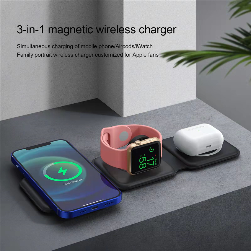 New 3in1 Foldable Wireless Cha - Smartwatch X12 recensione e prezzo