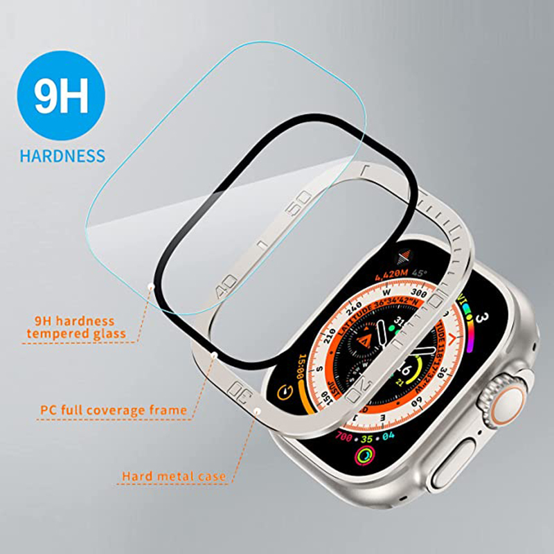 Tempered Glass for Apple Watch - Smartwatch Case recensione e prezzo