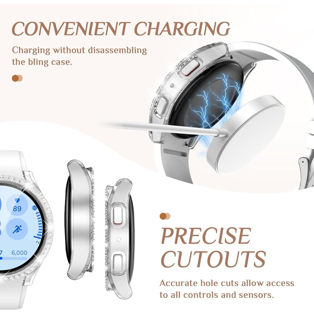 Bling Case for Samsung Galaxy  - Accessories For Galaxy Watch 5 recensione e prezzo