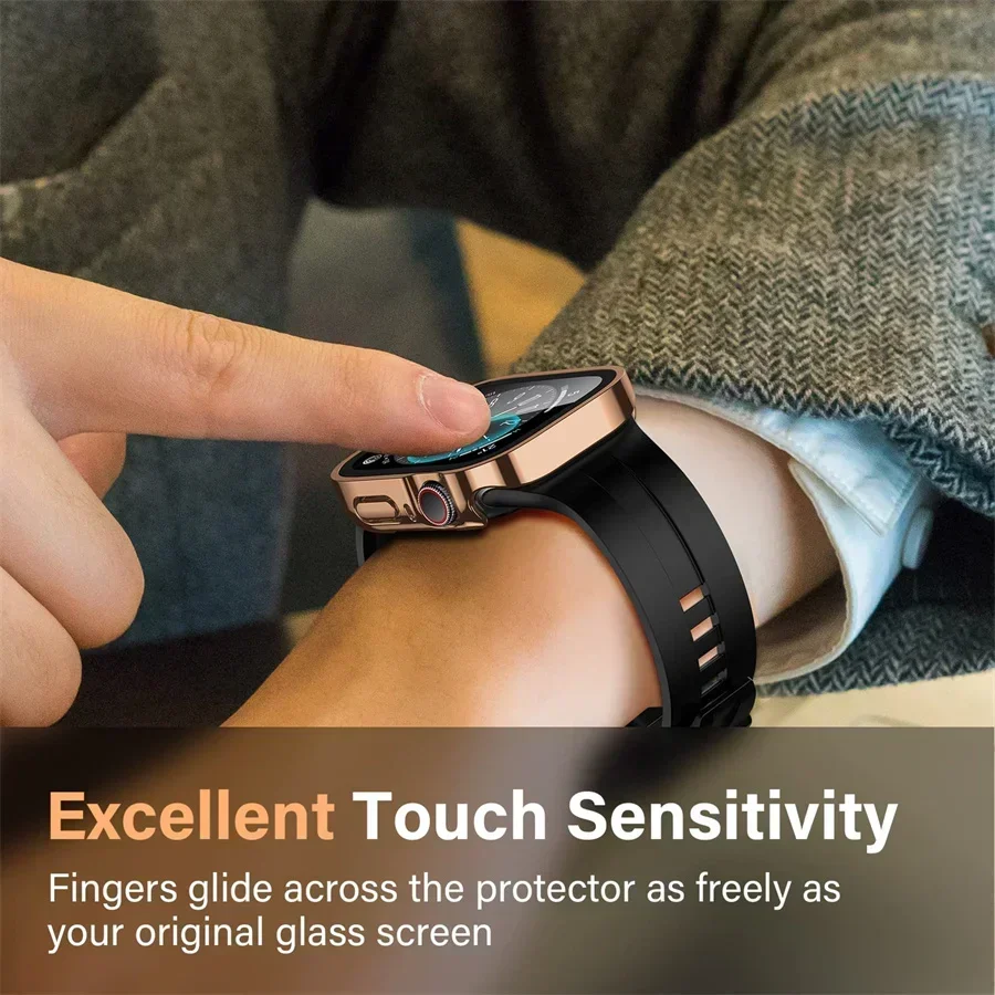 Glass+cover For Apple Watch ca - Smartwatch Watch Accessories For Women recensione e prezzo