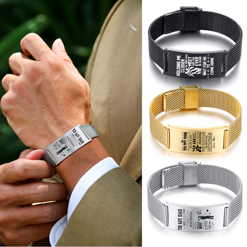 Men Bracelet Timeless Nature O - Stainless Mesh Band recensione e prezzo
