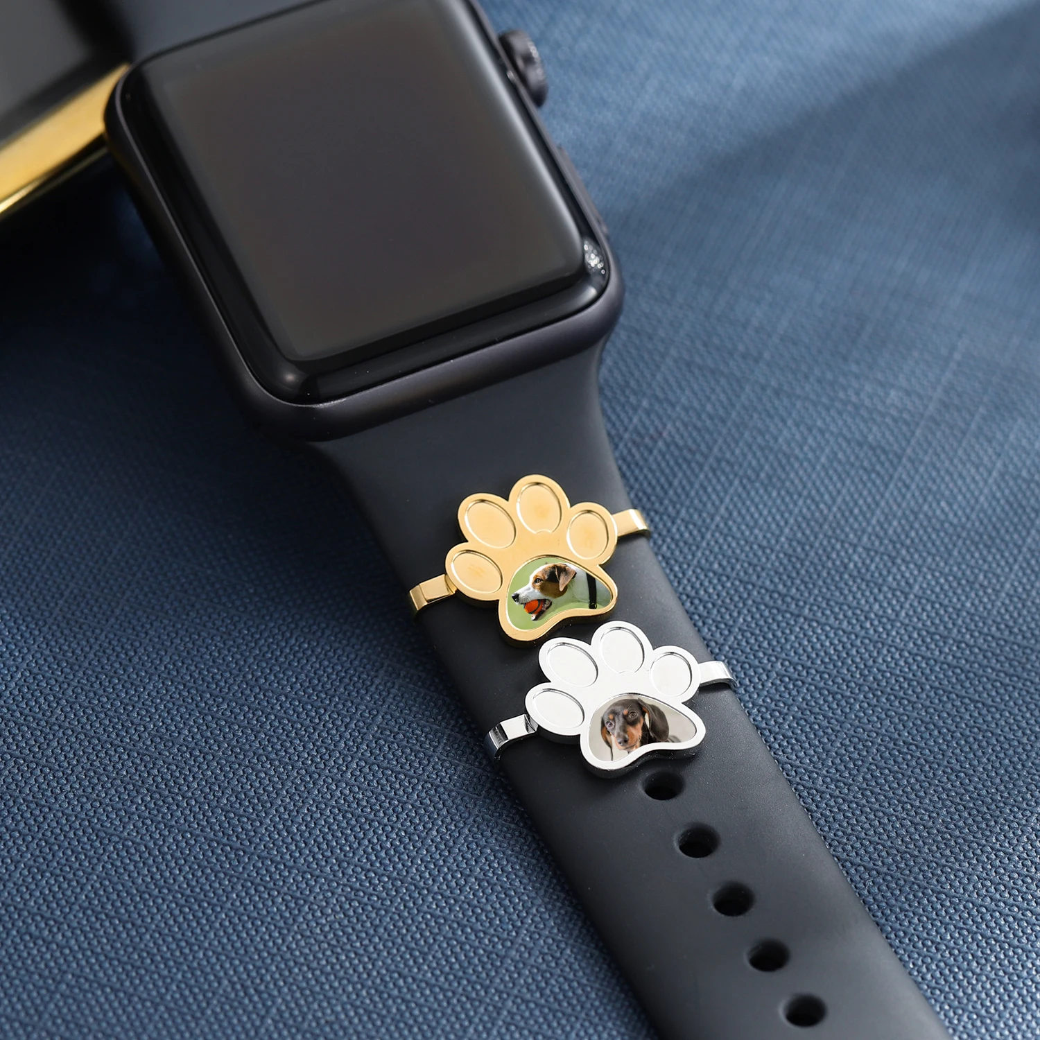Custom Photo Smart Watch Charm - Smartwatch Straps & Accessories recensione e prezzo
