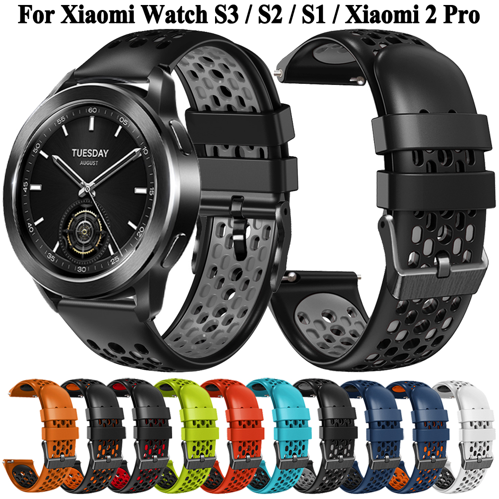 Breathable Silicone Watchband  - Xiaomi Smartwatch S3 Accessories recensione e prezzo