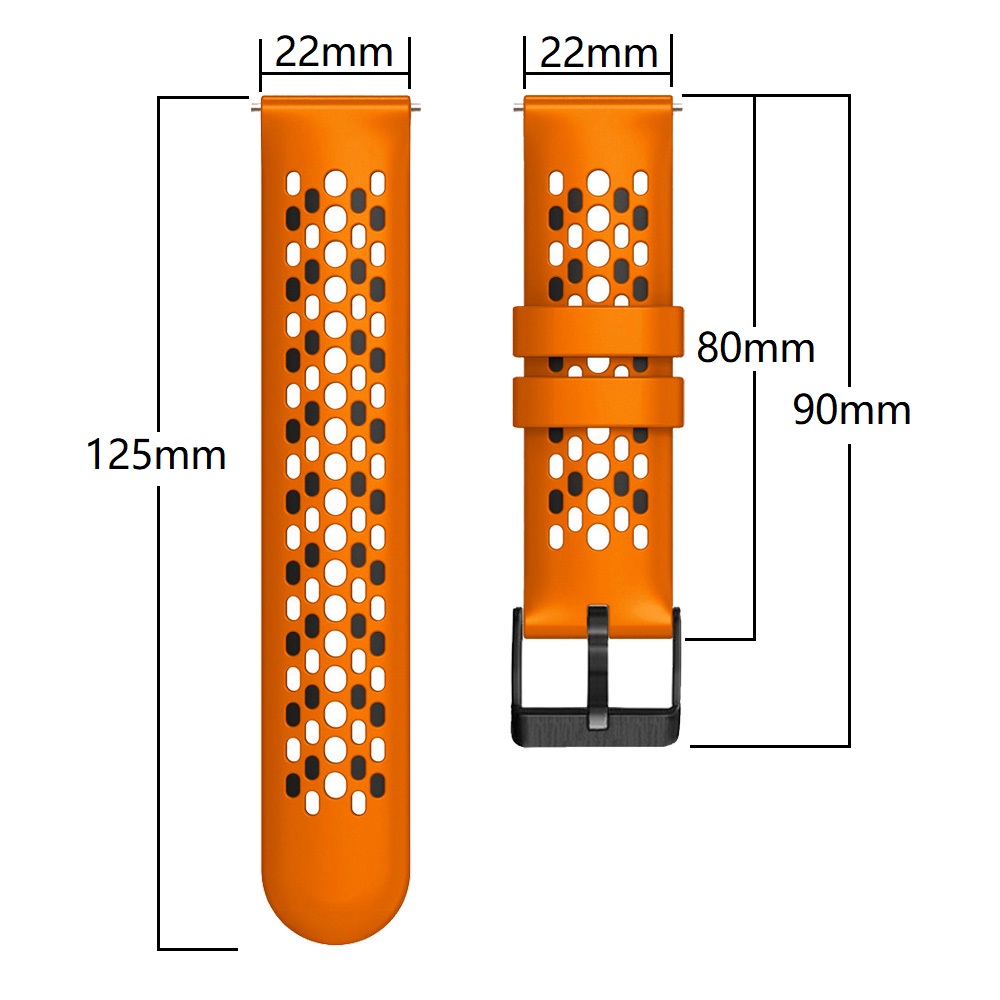 Breathable Silicone Watchband  - Xiaomi Smartwatch S3 Accessories recensione e prezzo
