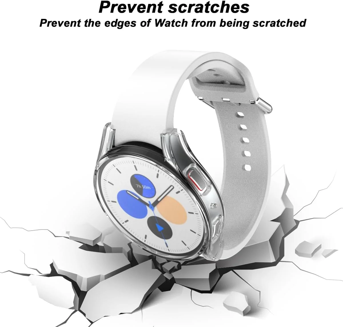 Silicone Watch Case for Samsun - Accessories For Galaxy Watch 5 recensione e prezzo