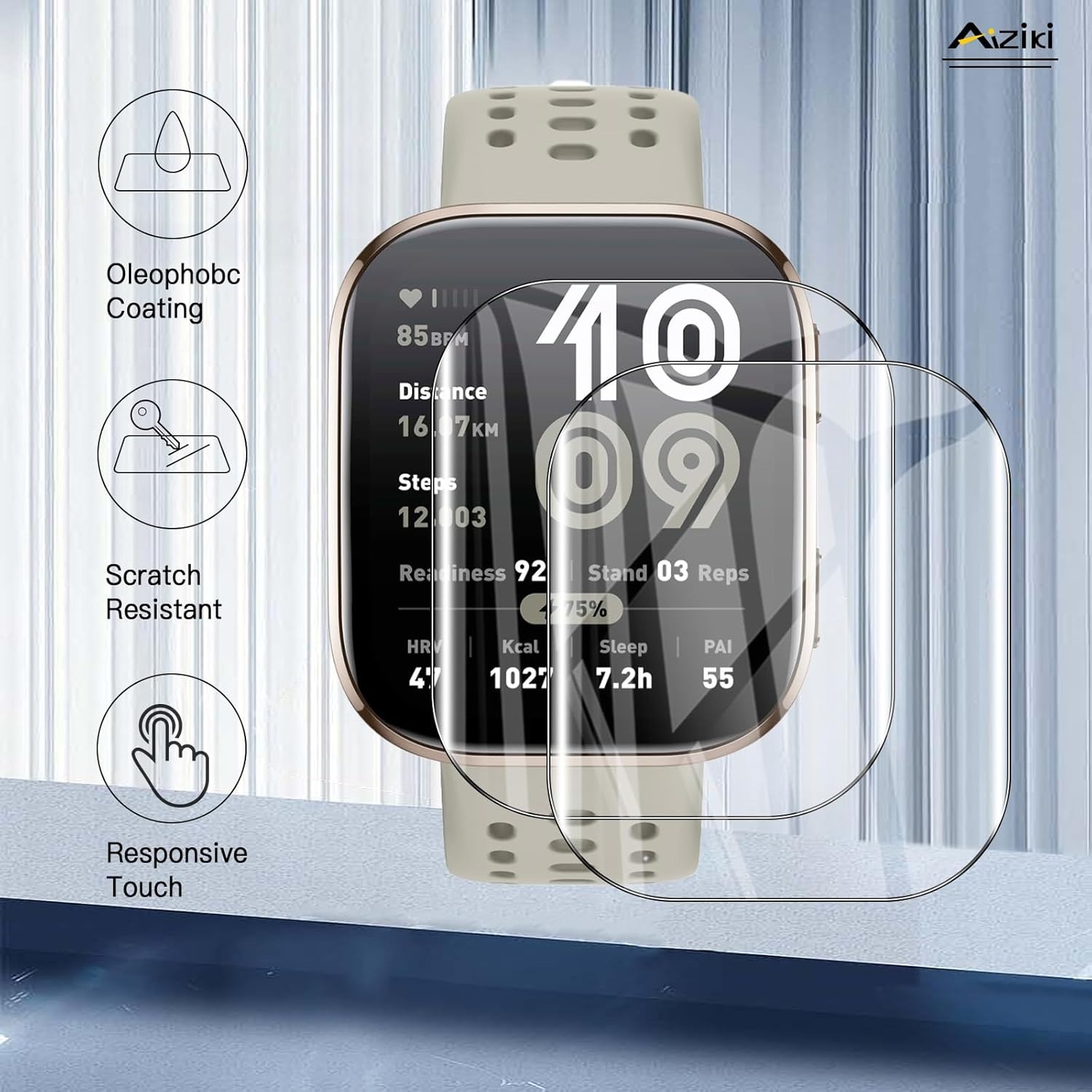 Screen Protector for Amazfit b - Smartwatch Straps & Accessories recensione e prezzo
