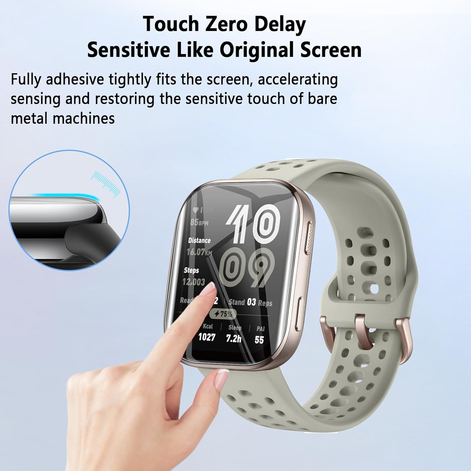 Screen Protector for Amazfit b - Smartwatch Straps & Accessories recensione e prezzo